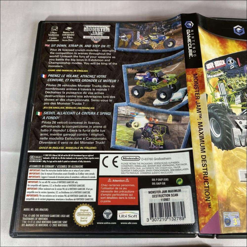 Buy Monster jam Nintendo GameCube game complete -@ 8BitBeyond Buy Monster jam Nintendo GameCube game complete -@ 8BitBeyond